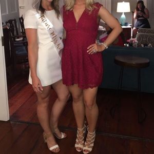 Free People Red Dress